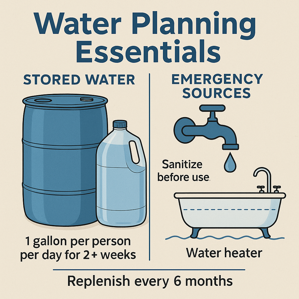 hurricane water planning essentials