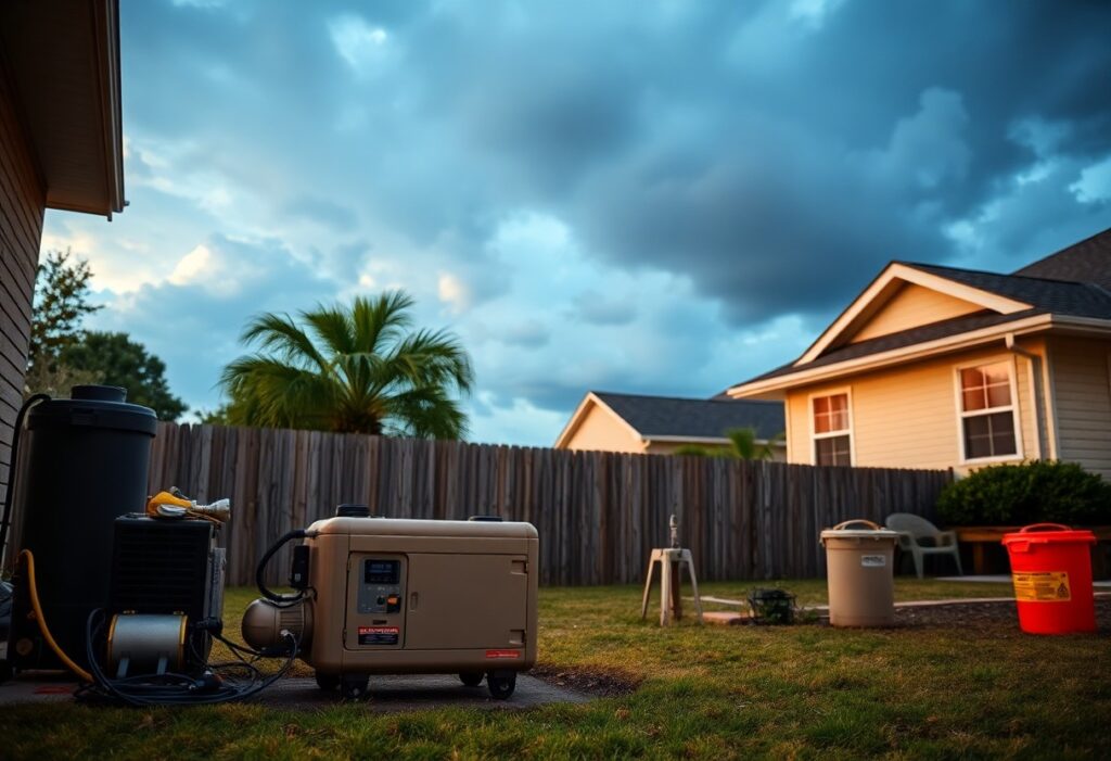 Hurricane generator safety