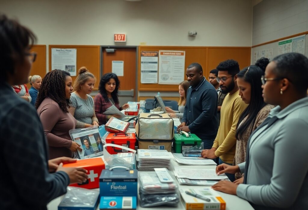 Community preparedness meeting